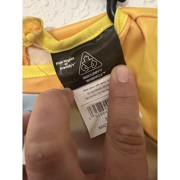 Spirit Halloween FNAF GlamRock Freddy Costume Child Small 4-6 - Picture 9 of 11